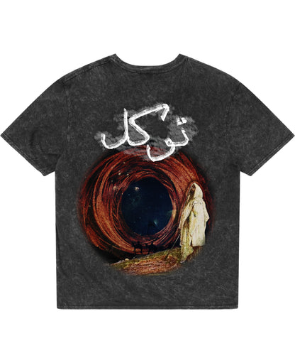 Acidwash Oversized T-shirt Back Design